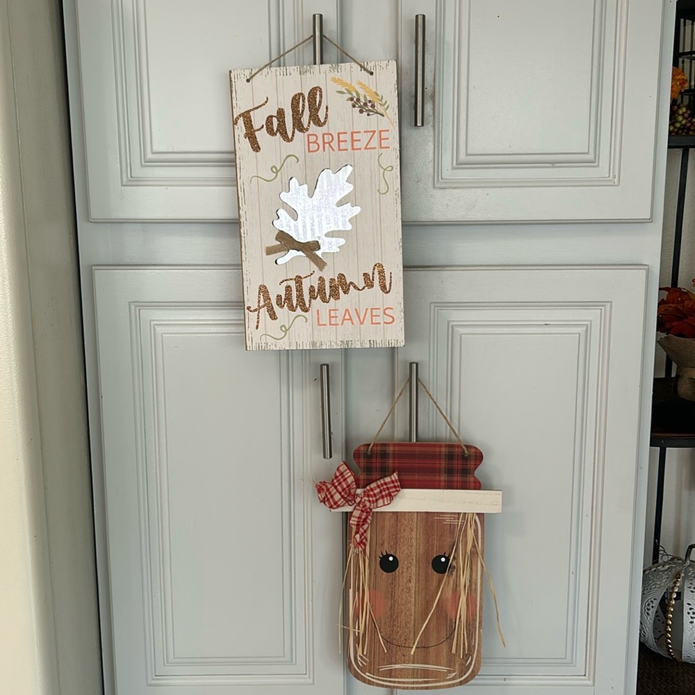 NWOT Thanksgiving Decor